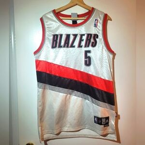 Adidas Portland Trail Blazers Fernandez Basketball Jersey  sz.M/48